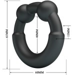 CRAZY BULL - ANEL DE SILICONE MECO MODELO 15